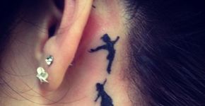 Conheça uma seleção de belas e originais tatuagens na orelha
