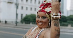 Foto: (Divulgação / Sambista Roberta Oliveira - Foto: Noélia Nájera)