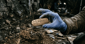 Figura de 40 mil anos com símbolos misteriosos encontrada em caverna: pode mudar a cronologia da história da escrita