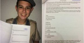 Estudante de 16 anos cria fórmula química e batiza com seu nome