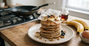 Com 2 bananas e 1 ovo: a receita fácil para preparar um lanche fofinho sem usar farinha.