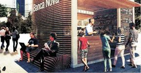 Conheça o novo modelo de banca de revistas do Largo da Batata