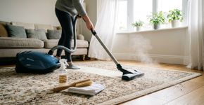 Esqueça o aspirador de pó: com este truque simples, os tapetes e carpetes ficarão realmente limpos e sem ácaros