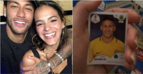 Bruna Marquezine cai em cilada de álbum de figurinhas de Neymar