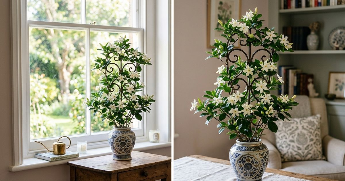 A trepadeira que perfuma a casa toda e cresce perfeitamente em vaso com suporte