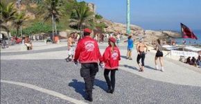 Patrulheiros saem às ruas do RJ para conter arrastões nas praias