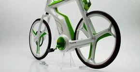 Bicicleta elétrica despolui o ar