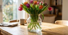 Na Holanda, para a tulipa durar semanas: o macete não é o gelo, mas nunca cortar o caule reto