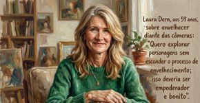 Laura Dern, aos 59 anos, sobre envelhecer diante das câmeras: “Quero explorar personagens sem esconder o processo de envelhecimento; isso deveria ser empoderador e bonito”