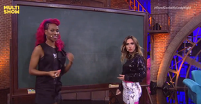 Karol Conka e Tatá Werneck ensinam a fazer o ‘lalá’ em vídeo