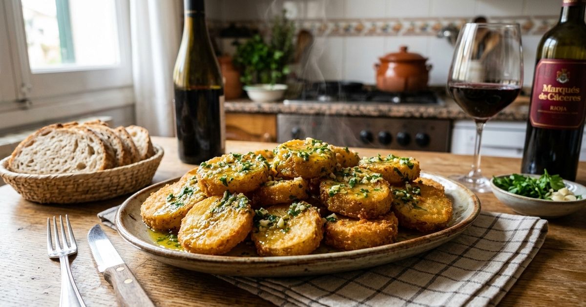 As melhores batatas não são as fritas, mas sim as que são feitas com alho, perfil e meio copo de conhaque