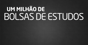 Um milhão de bolsas de estudos integrais para cursos profissionalizantes