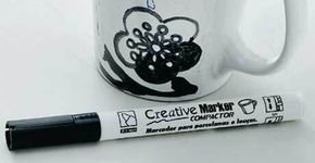 Customize peças de porcelana com apenas uma caneta