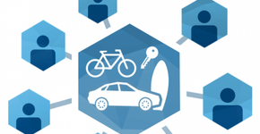 Transporte público, compartilhamento de carros e bicicletas