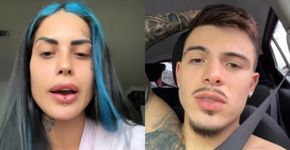 Tati Zaqui faz live durante briga com Thomaz Costa: ‘Vai continuar quebrando tudo?’