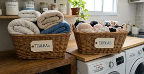 Roupas íntimas podem ser lavados junto com as toalhas de banho?