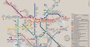 Veja o desenho do metrô de São Paulo para 2021