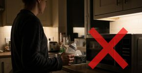 Aquecer a mamadeira no micro-ondas parece uma solução rápida para alimentar o bebê durante a madrugada, mas o aparelho pode criar pontos muito quentes mesmo quando o leite parece morno: o CDC alerta para o risco de queimaduras e recomenda utilizar água morna quando for necessário aquecer a fórmula infantil