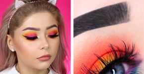 Sombra inspirada no pôr do sol é mania no Instagram