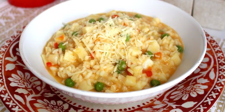 Featured main: Risoto de legumes: cremoso e fácil de fazer, ele deixa o almoço mais especial