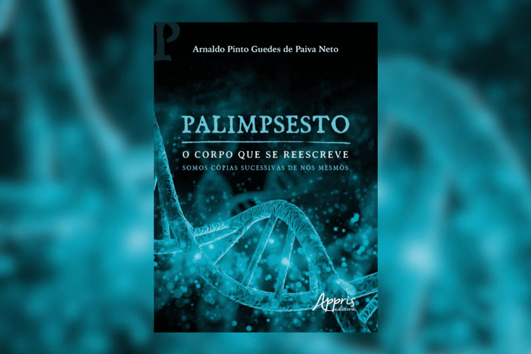 “Palimpsesto” apresenta uma reflexão sobre envelhecimento, identidade e as constantes transformações que fazem parte da vida (Imagem: Reprodução digital | Appris Editora)