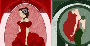 Princesas Disney como signos do zodíaco