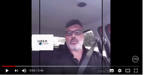 Fake News: vídeo mostra que Frota virou motorista da Uber