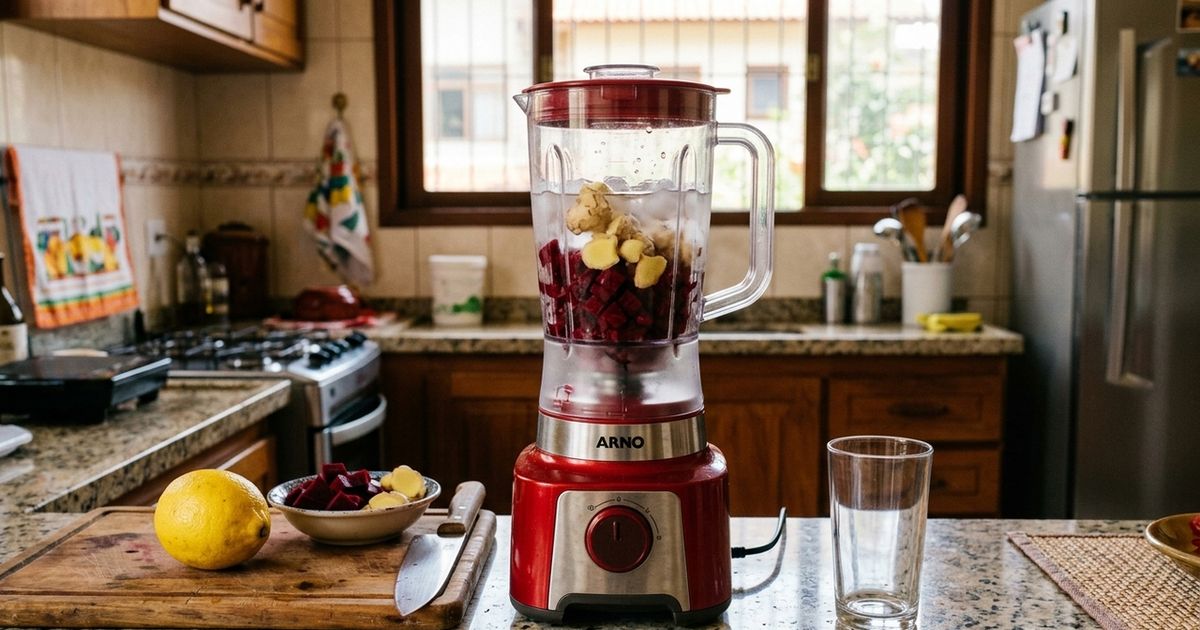 Beterraba com gengibre no liquidificador: para que serve e por que beber