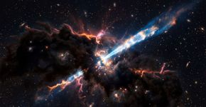 Um jato cósmico parecia apenas um rastro brilhante, mas a ALMA descobriu que, na verdade, é um arquivo secreto da infância violenta de uma estrela