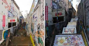 Abertura da rua aos pedestres cria “praia” na Vila Madalena.