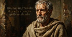 Epicteto colocou a origem de boa parte do sofrimento na maneira como interpretamos o que acontece: “Os homens são perturbados não pelas coisas, mas pelas opiniões que têm delas”