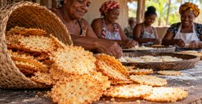 Mulher transforma receita de biscoito de tapioca aprendida com a avó em negócio, reúne 12 trabalhadoras de comunidade quilombola e conquista prêmio nacional