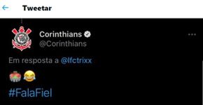 Corinthians faz piada homofóbica com são-paulino, apaga post e pede desculpas