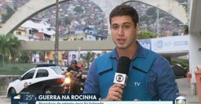 Gato aparece andando de moto durante reportagem da Globo