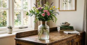 Como transformar garrafas de vidro vazias em vasos decorativos para a casa