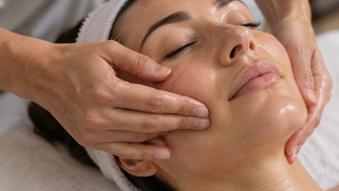 Drenagem facial pode reduzir temporariamente o inchaço, sem alterar gordura ou ossos.