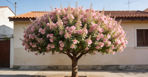 A árvore que virou tendência no paisagismo porque além de suas flores não fazerem sujeira, aguenta o sol forte e não quebra o piso
