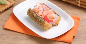 Festival ‘Hot Roll Roll Roll’, da Jin Jin, lança formato diferenciado do sushi empanado em três sabores