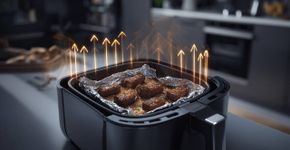 É possível colocar papel alumínio em uma Air Fryer?