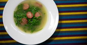 Para fazer no frio: receita de Caldo Verde