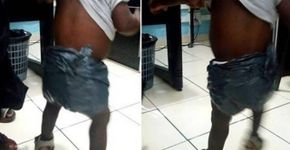 Imagem de criança usando saco de lixo como fralda gera comoção