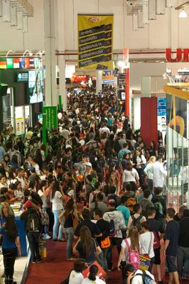 8ª Feira Guia do Estudante, em 2013. Foto: Divulgação