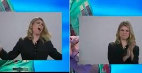 Intérprete de Libras chama atenção por reações em debate ao vivo