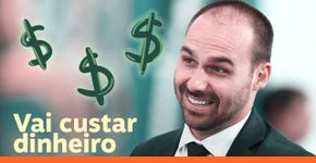 Eduardo Bolsonaro será o embaixador mais caro da história do Brasil