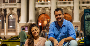 Elisa Gudin e Ronaldo Gonçalves se apresentam em Botafogo