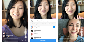 Agora dá pra colocar um amigo no seu Live do Instagram!