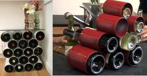 Faça você mesmo uma adega reciclando latas de alumínio