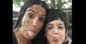 Sabe por que os israelenses estão pintando o rosto?