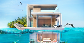 Dubai terá uma vila com casas flutuantes; veja fotos