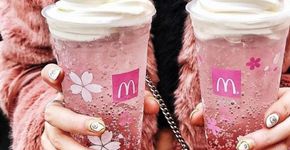 McDonald’s lança bebida à base de flor de cerejeira